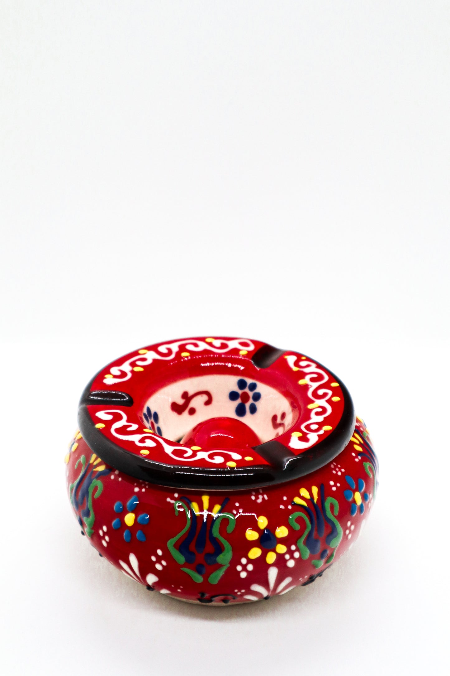 Scrumieră mare capac ceramică decorativă 50