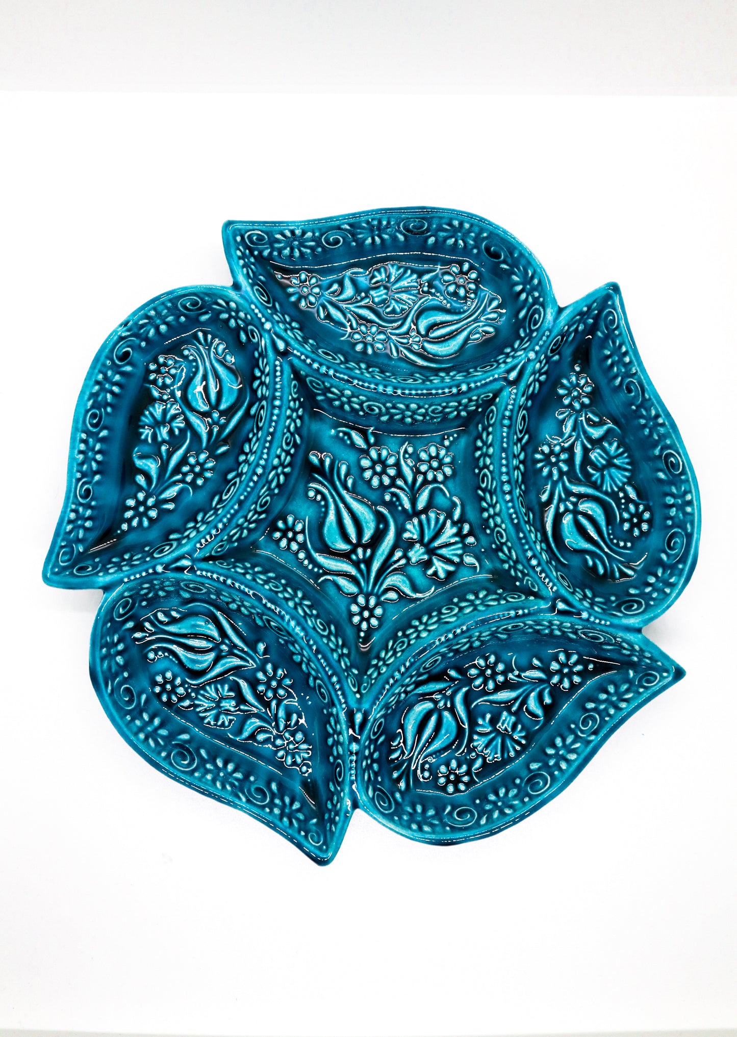 Platou cu 6 ceramica decorativă