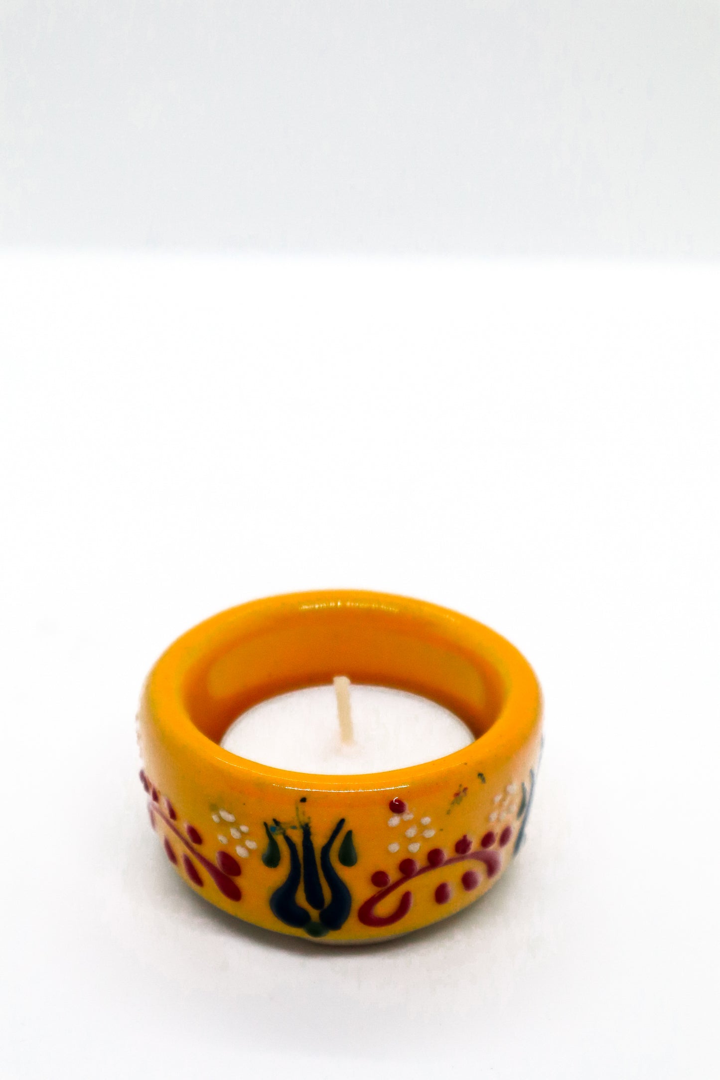 Suport candelă mic ceramică decorativă