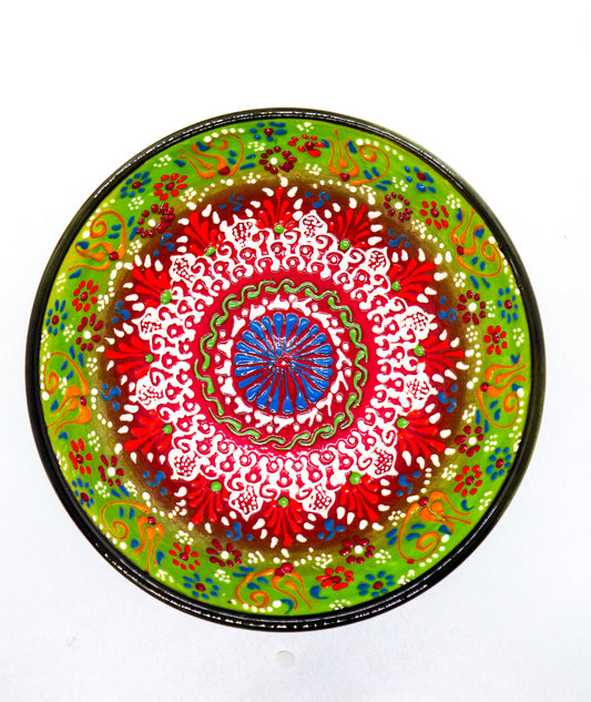 Bol 20 cm dantel ceramică decorativă