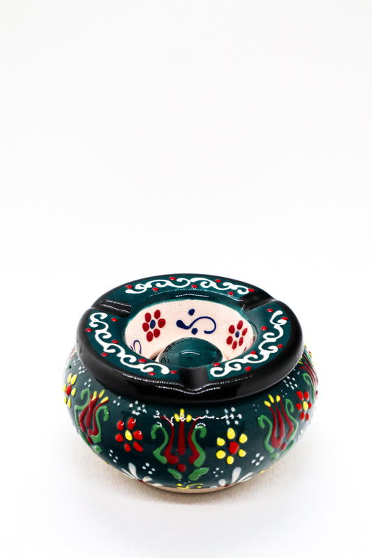 Scrumieră mare capac ceramică decorativă 50