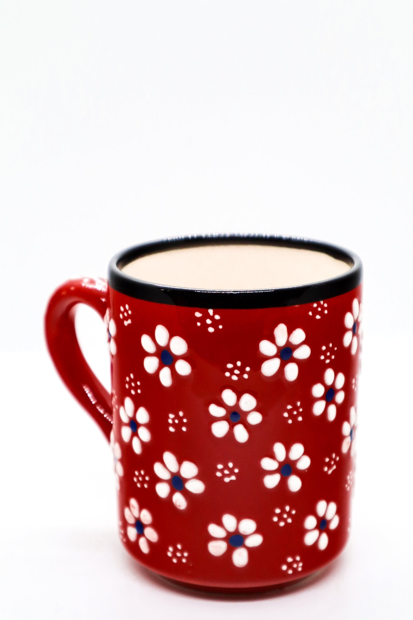 Cană dantel ceramică decorativă