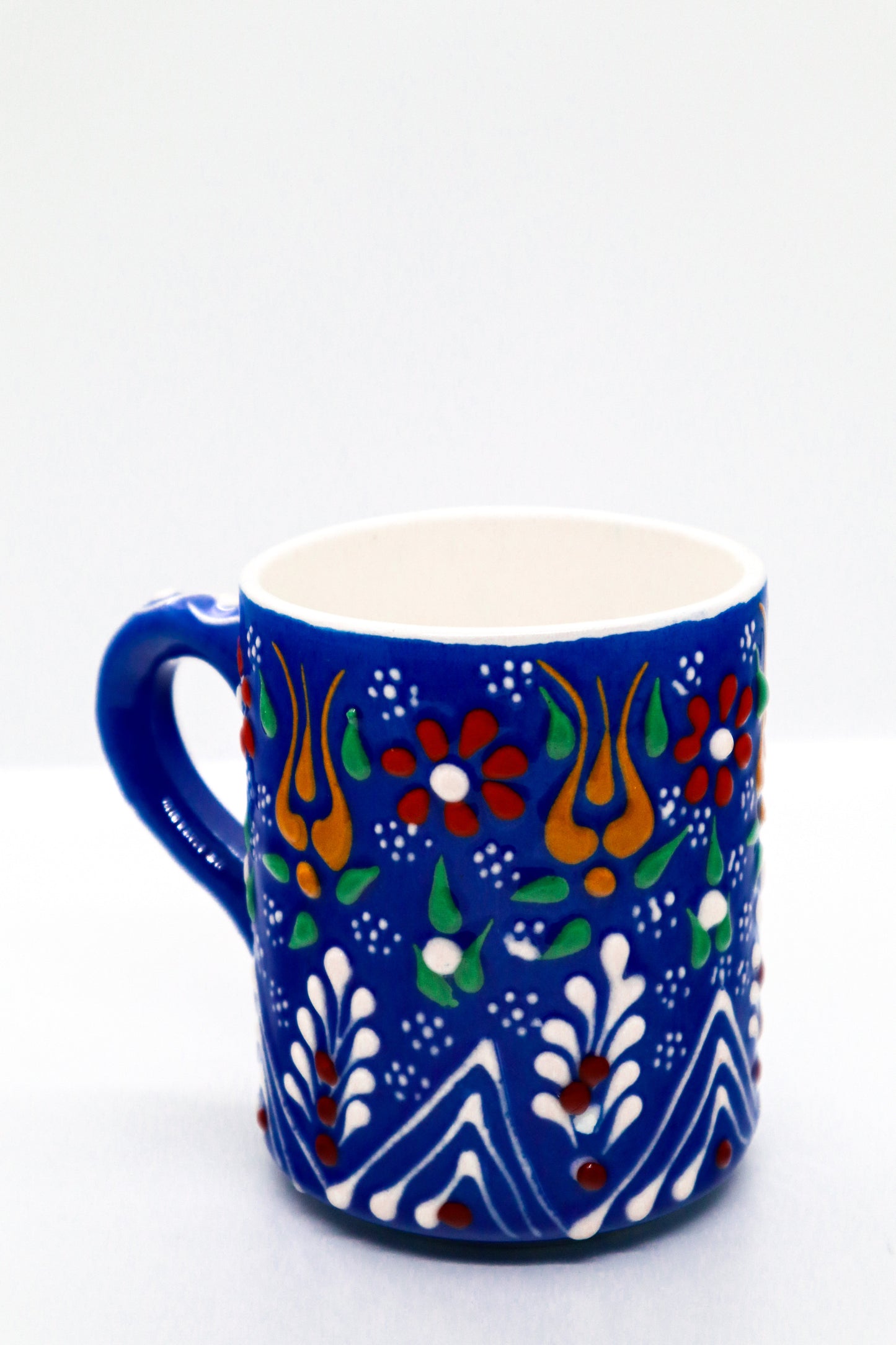 Cană dantel ceramică decorativă