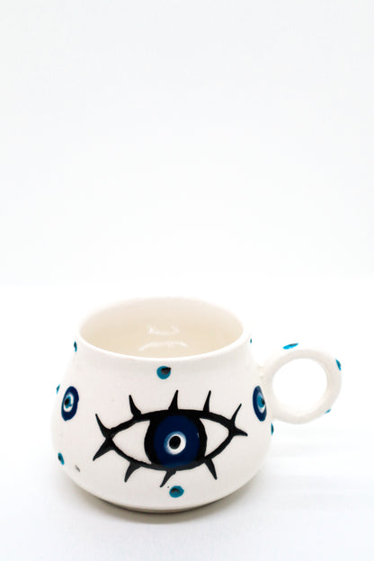 Cană colorată ceramică decorativă