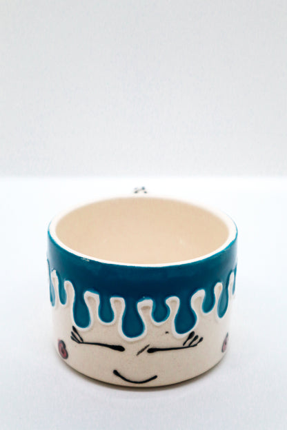 Cană colorată ceramică decorativă