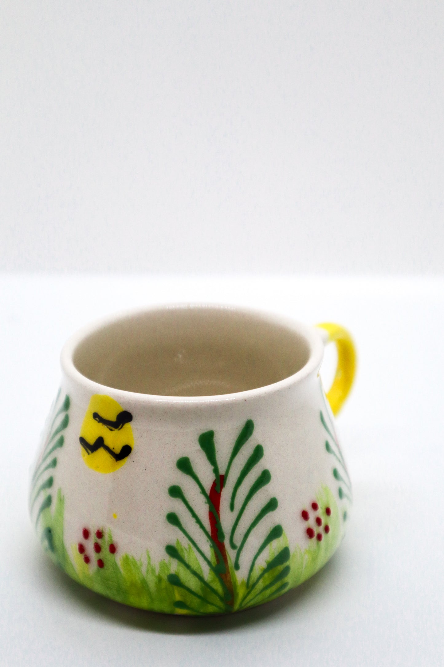 Cană colorată ceramică decorativă