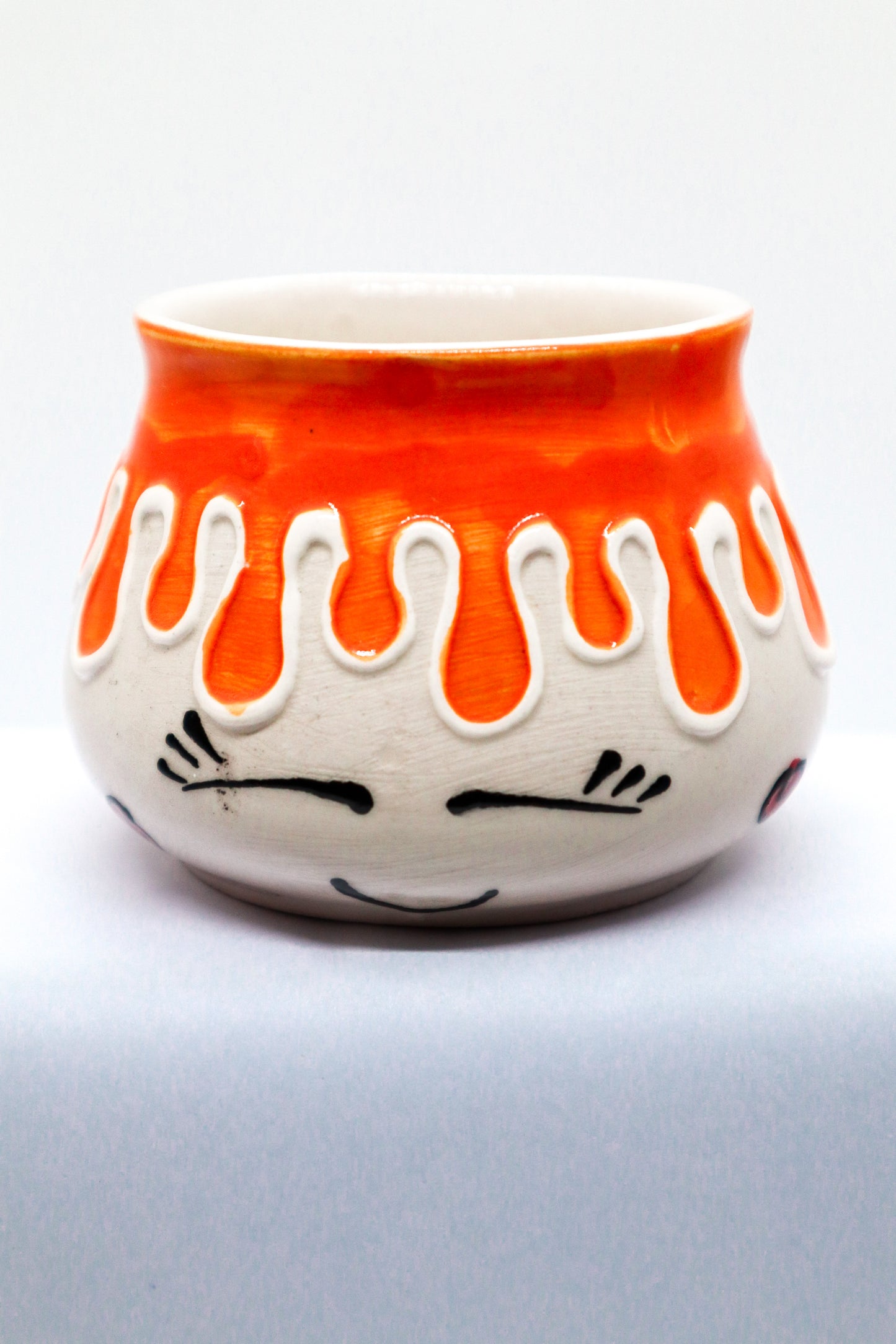 Cană colorată ceramică decorativă