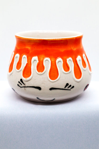Cană colorată ceramică decorativă