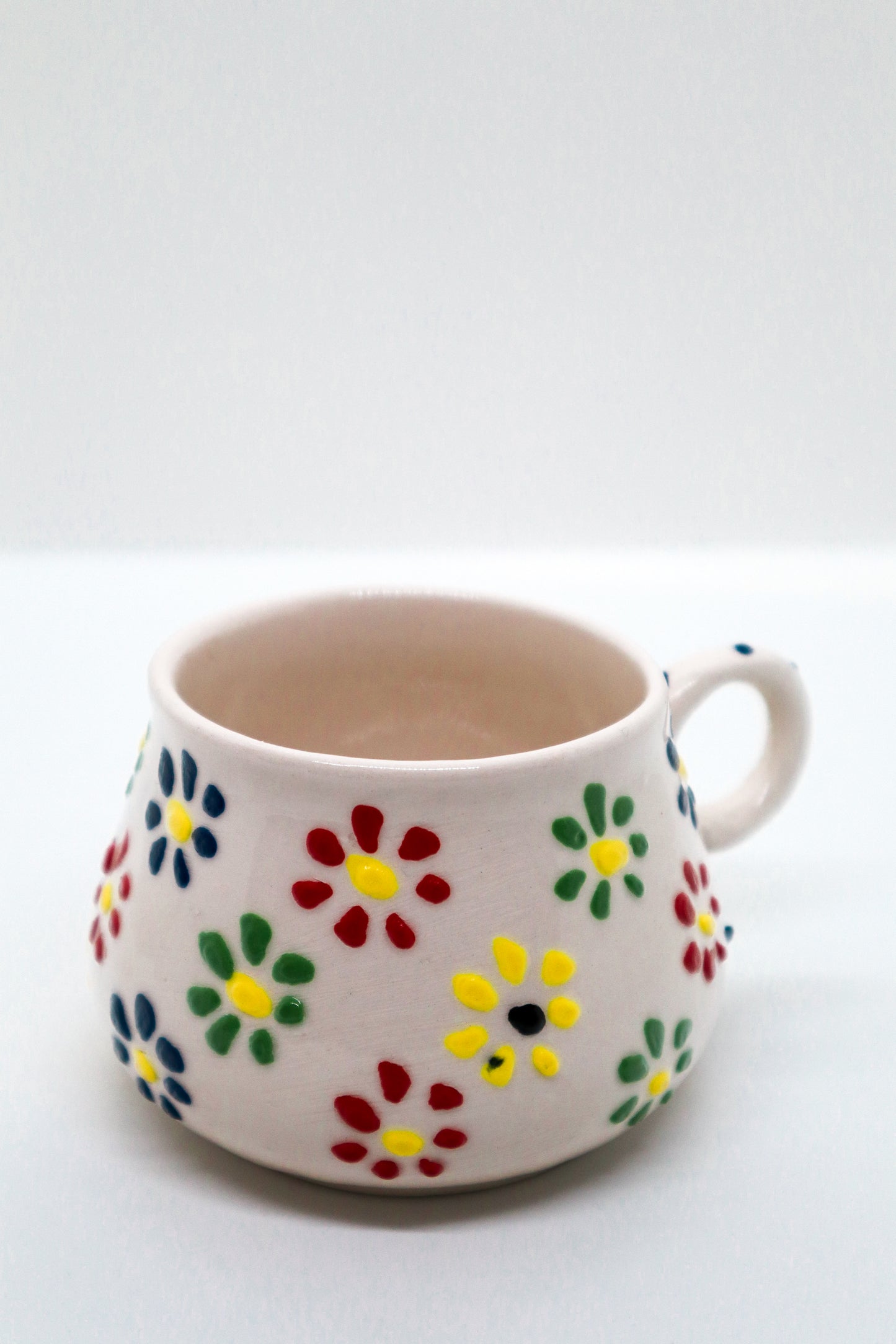 Cană colorată ceramică decorativă
