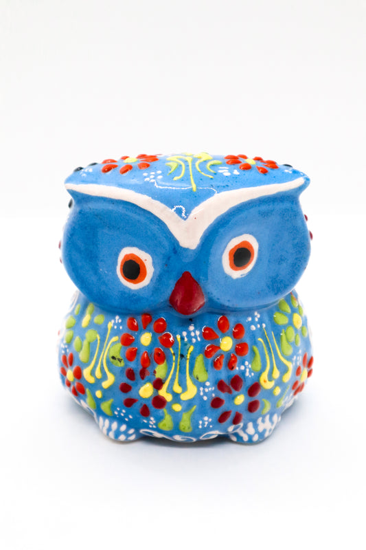 Set 3 bufnițe ceramică decorativă 100